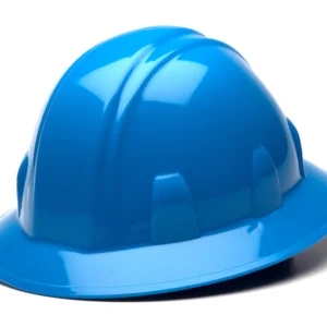 Pyramex Type 1 Full Brim Hard Hat 4 Pt Ratchet Suspension