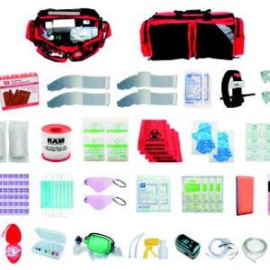 AFAS WSBC Advanced First Aid Kit With Oxygen in a Trauma Bag