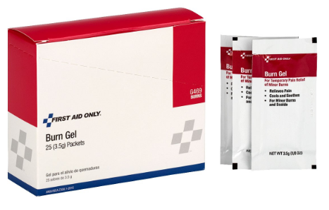 Burn Care Gel Packets one eighth oz (25pk)