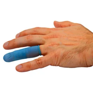Safecross Blue Finger Cots
