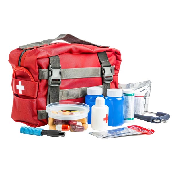 First aid kit inspection and restocking service for workplaces